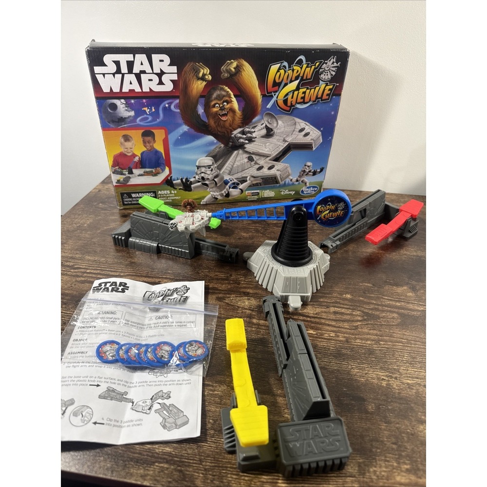 Complete!‎ Star Wars Disney Hasbro  Loopin Chewie Game Tested & Working